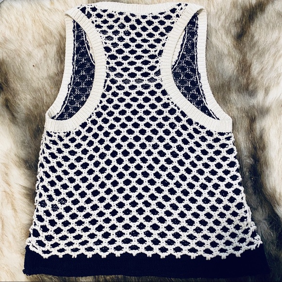 rag & bone/JEAN Taryn Crocheted Colorblock Tank - Picture 9 of 9